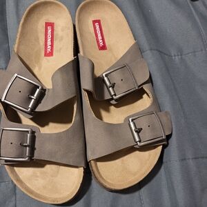 Buckle Footbed Sandals